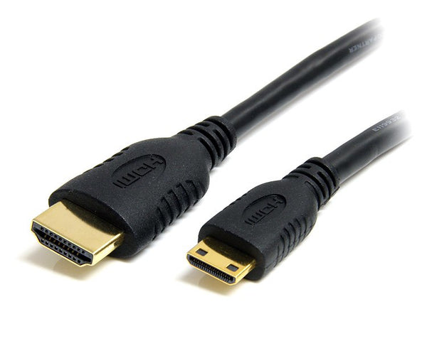 StarTech.com HDACMM50CM HDMI-kabel 0,5 m HDMI Type A (Standard) HDMI Type C (Mini) Sort