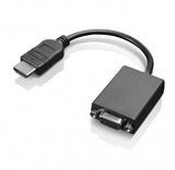 Lenovo HDMI / VGA 0,2 m Sort