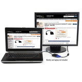StarTech.com HD2VGAE2 videokabel adapter Sort