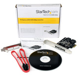 StarTech.com PEXESAT322I interface-kort/adapter Intern SATA
