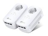 TP-Link TL-PA8030P KIT Power Line netværksadapter 1200 Mbit/s Ethernet LAN Hvid 2 stk