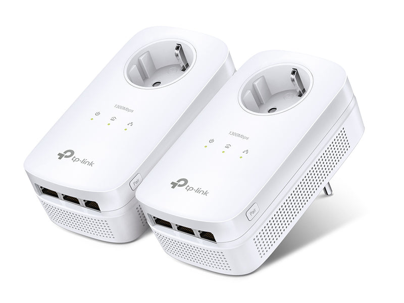 TP-Link TL-PA8030P KIT Power Line netværksadapter 1200 Mbit/s Ethernet LAN Hvid 2 stk