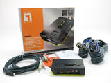LevelOne KVM-0221 KVM Switch Sort, Grøn
