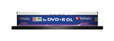 Verbatim 43666 tom DVD 8,5 GB DVD+R DL 10 stk