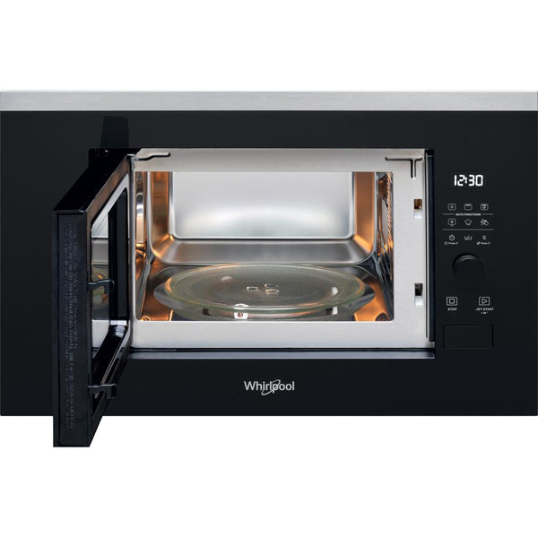 Whirlpool WMF201G Sort, Rustfrit stål Grill mikroovn Indbygget 20 L 800 W