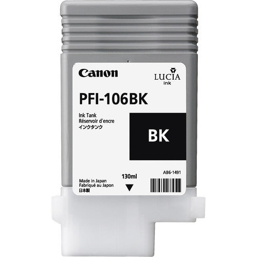 Canon PFI-106 BK blækpatron 1 stk Original Foto sort