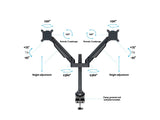 Multibrackets 7204 skærmbeslag og -stativer 81,3 cm (32") Skrivebord Sort