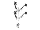 Multibrackets 7211 skærmbeslag og -stativer 81,3 cm (32") Skrivebord Hvid