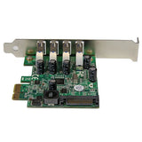 StarTech.com PEXUSB3S4V interface-kort/adapter Intern USB 3.2 Gen 1 (3.1 Gen 1)