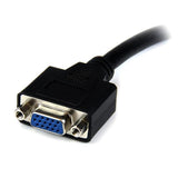 StarTech.com DVIVGAMF8IN videokabel adapter 0,203 m DVI-I VGA Sort