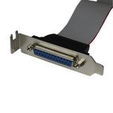 StarTech.com DB25 (F) - IDC26 DB-25 25 pin D-Sub IDC 26 pin Motherboard Header Grå