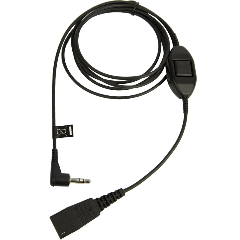 Jabra 8735-019 tilbehør til hovedtelefon/headset Kabel
