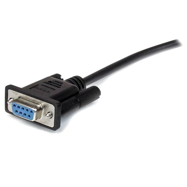 StarTech.com MXT1001MBK serielkabel Sort 1 m DB-9