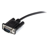 StarTech.com MXT1002MBK serielkabel Sort 2 m DB-9