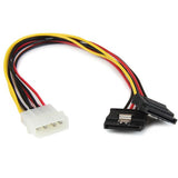 StarTech.com PYO2LP4LSATA intern strømkabel 0,304 m