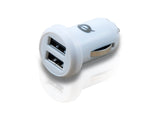 Conceptronic CUSBCAR2ASET oplader til mobil enhed MP3, MP4, Smartphone, Tablet Hvid Cigartænder Automatisk