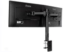iiyama DS1002C-B1 skærmbeslag og -stativer 76,2 cm (30") Skrivebord Sort