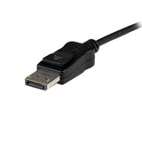 StarTech.com DP2DVID2 videokabel adapter 0,37 m DisplayPort DVI-D Sort