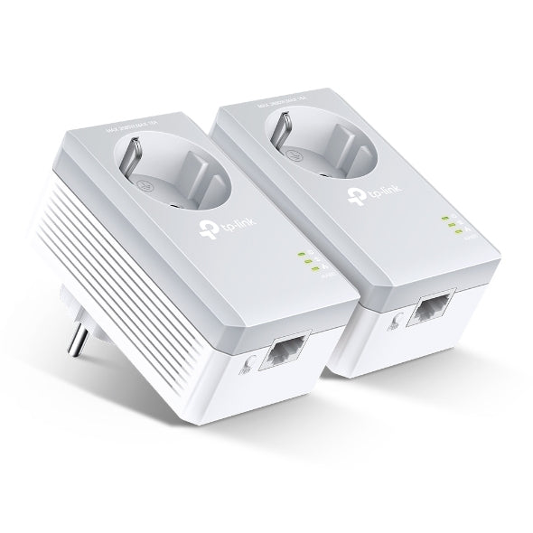 TP-Link TL-PA4010P KIT V5 Power Line netværksadapter 600 Mbit/s Ethernet LAN Hvid 2 stk