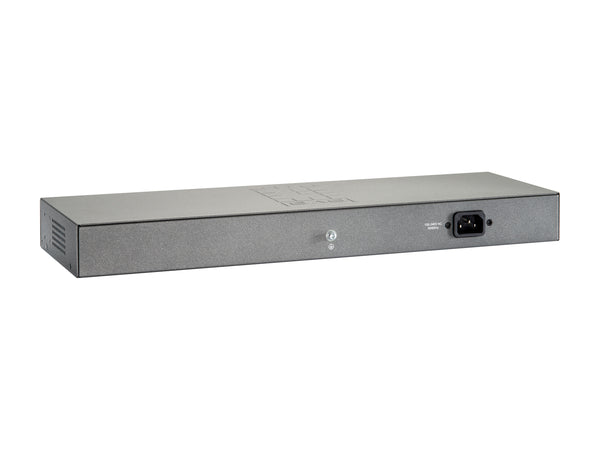 LevelOne GSW-2457 netværksswitch Ikke administreret Gigabit Ethernet (10/100/1000) Sort