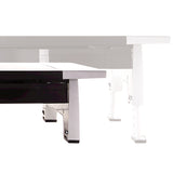 Fellowes Office Suites 71,1 cm (28") Skrivebord Sort, Sølv