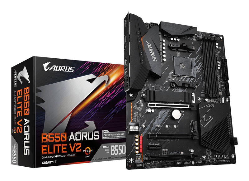 GIGABYTE B550 AORUS ELITE V2 bundkort AMD B550 Stik AM4 ATX