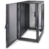 APC NetShelter SX 24U 600mm x 1070mm Deep Enclosure Fritstående reol Sort