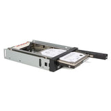 StarTech.com HSB220SAT25B drive bay panel 8,89 cm (3.5") Kantpanel Sort