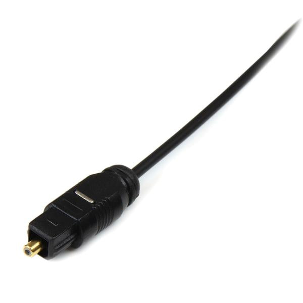 StarTech.com THINTOS15 lydkabel 4,6 m Toslink Sort