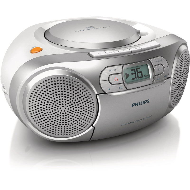 Philips AZ127/12 CD-afspiller Grå Bærbar CD-afspiller