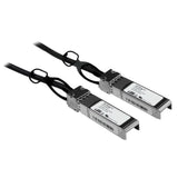 StarTech.com SFPCMM1M InfiniBand og fiberoptisk kabel 1 m SFP+ Sort