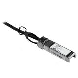 StarTech.com SFPCMM2M InfiniBand og fiberoptisk kabel 2 m SFP+ Sort