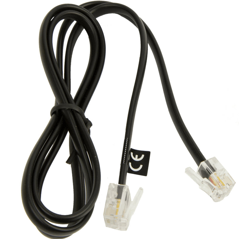 Jabra 8800-00-101 telefonkabel Sort