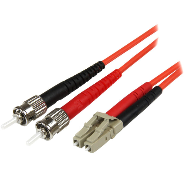 StarTech.com 50FIBLCST1 InfiniBand og fiberoptisk kabel 1 m LC ST Orange