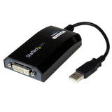 StarTech.com USB2DVIPRO2 USB grafisk adapter 1920 x 1200 pixel Sort