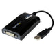 StarTech.com USB2DVIPRO2 USB grafisk adapter 1920 x 1200 pixel Sort