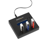 StarTech.com USBDUP12 kopienhed til digital medie USB flash drev duplikator Blå 2 Kopier