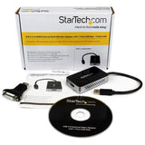 StarTech.com USB32HDEH USB grafisk adapter 1920 x 1200 pixel Sort