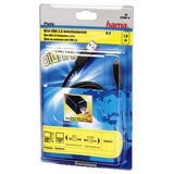Hama USB 2.0 Cable, 1.8m USB-kabel 1,8 m USB A Sort