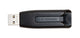 Verbatim V3 USB-nøgle 128 GB USB Type-A 3.2 Gen 1 (3.1 Gen 1) Sort