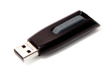 Verbatim V3 USB-nøgle 128 GB USB Type-A 3.2 Gen 1 (3.1 Gen 1) Sort