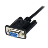 StarTech.com SCNM9FM1MBK serielkabel Sort 1 m DB-9