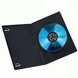 Hama DVD Slim Box 25, Black 1 diske Sort