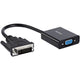 StarTech.com DVI2VGAE videokabel adapter 0,19 m Sort