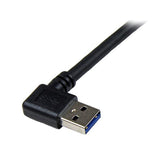 StarTech.com USB 3.0A - USB 3.0B, 1m USB-kabel USB 3.2 Gen 1 (3.1 Gen 1) USB A Micro-USB B Sort