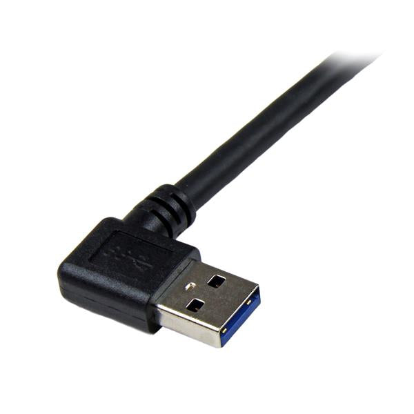 StarTech.com USB 3.0A - USB 3.0B, 1m USB-kabel USB 3.2 Gen 1 (3.1 Gen 1) USB A Micro-USB B Sort