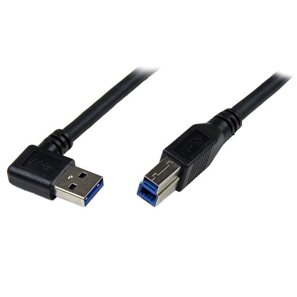 StarTech.com USB 3.0A - USB 3.0B, 1m USB-kabel USB 3.2 Gen 1 (3.1 Gen 1) USB A Micro-USB B Sort