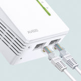 TP-Link TL-WPA4220 600 Mbit/s Ethernet LAN Wi-Fi Hvid 1 stk