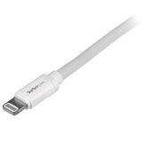 StarTech.com USBLT2MW Lightning kabel 2 m Hvid