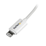 StarTech.com USBLT2MW Lightning kabel 2 m Hvid